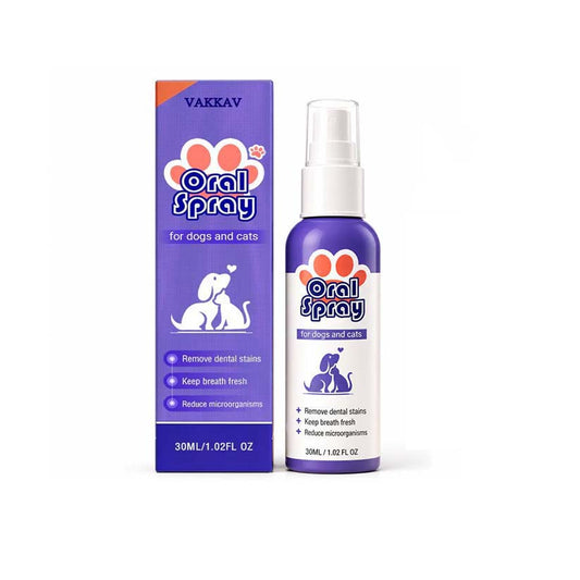 Vakkav™ Pet Oral Spray ✅Freshen Breath, Remove Tartar & Promote gum regeneration, stabilize teeth 🦷🦷