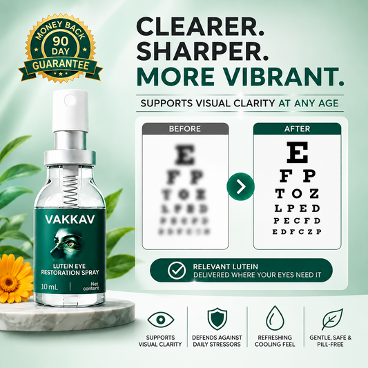 Lutein Eye Care Spray — 10-Second Daily Routine