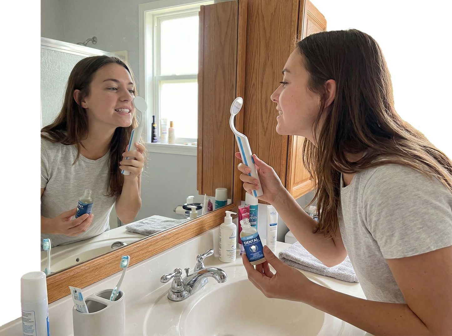 VAKKAV™ Advanced Enamel Repair & Whitening Kit (Includes Free LED Mirror)