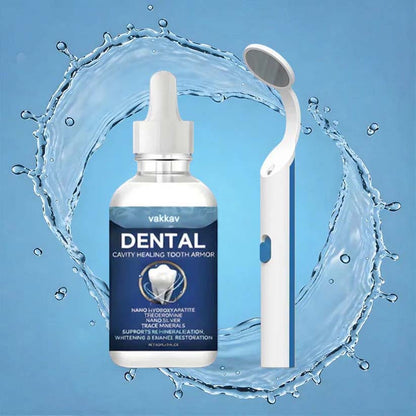 VAKKAV™ Advanced Enamel Repair & Whitening Kit (Includes Free LED Mirror)