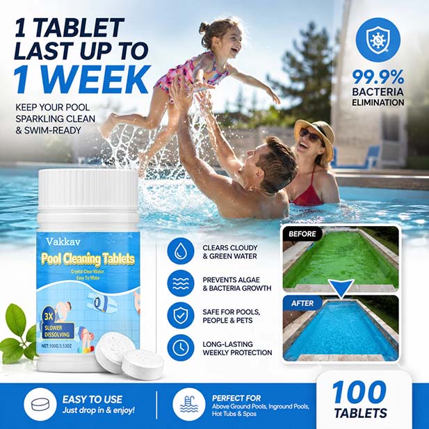 The Next-Gen Pool Purifier is here ✨ 2X Stronger Algae Control, Gentle & Safe for Kids!