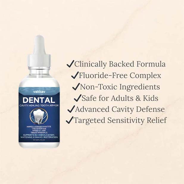 VAKKAV™ Advanced Enamel Repair & Whitening Kit (Includes Free LED Mirror)